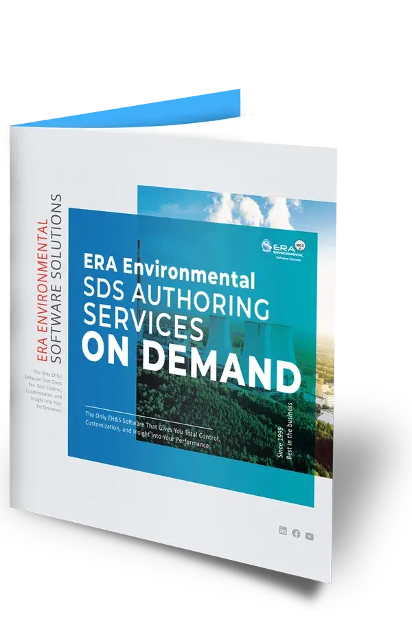 SDS-Authoring on demand brochure mock up